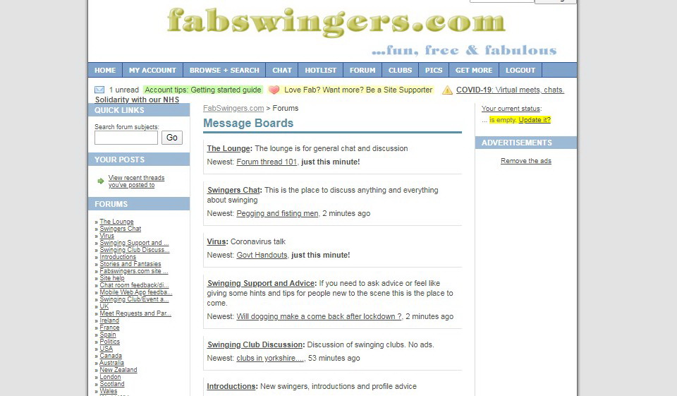 Comment un utilisateur peut-il modifier sa photo de profil sur Fabswingers