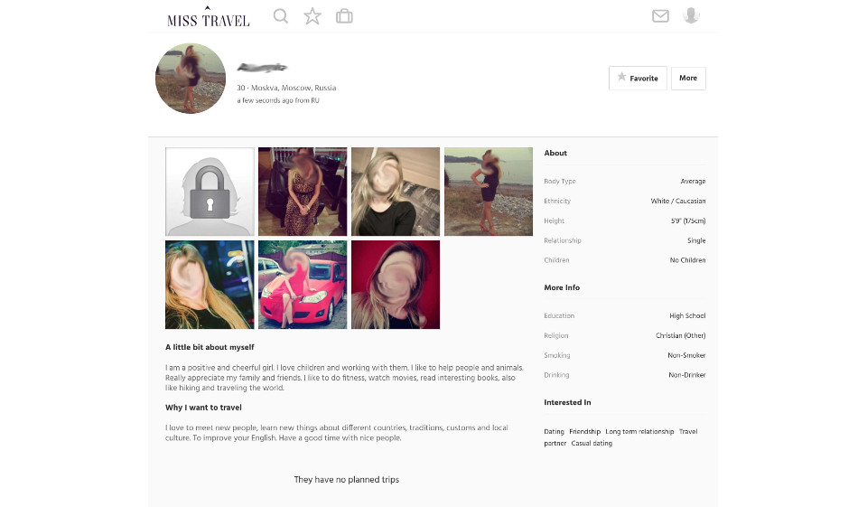 Verifica e sicurezza MissTravel